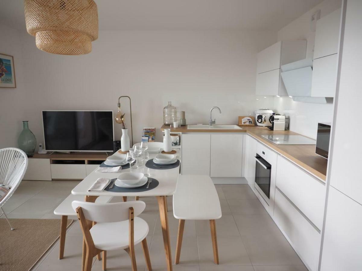 La Londe La Mer : Appartement Proche Plages & Vue Superbe Sur Les Iles D'Or Kültér fotó